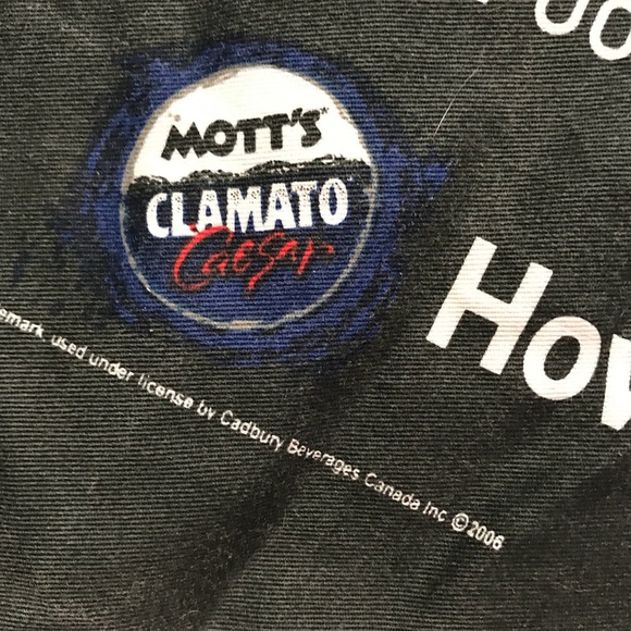 2006 M O T T S Clamato C A E S A R apron - Picture 2 of 2